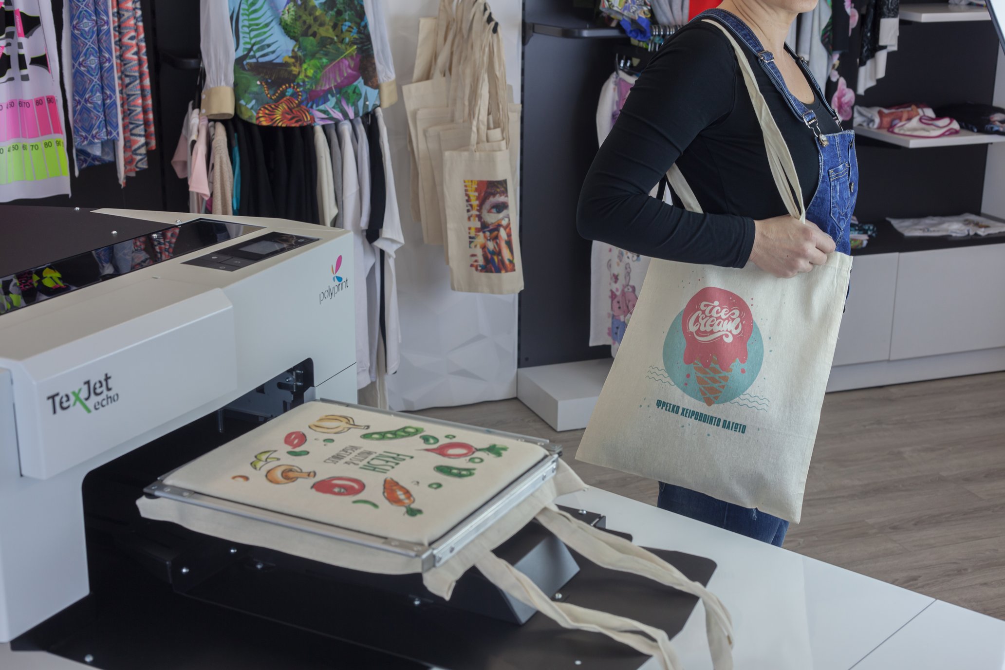 How to print on tote bags with TexJet printers